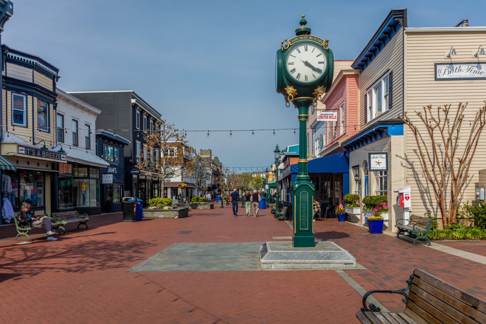 Jersey Shore downtown Cape May nj mom