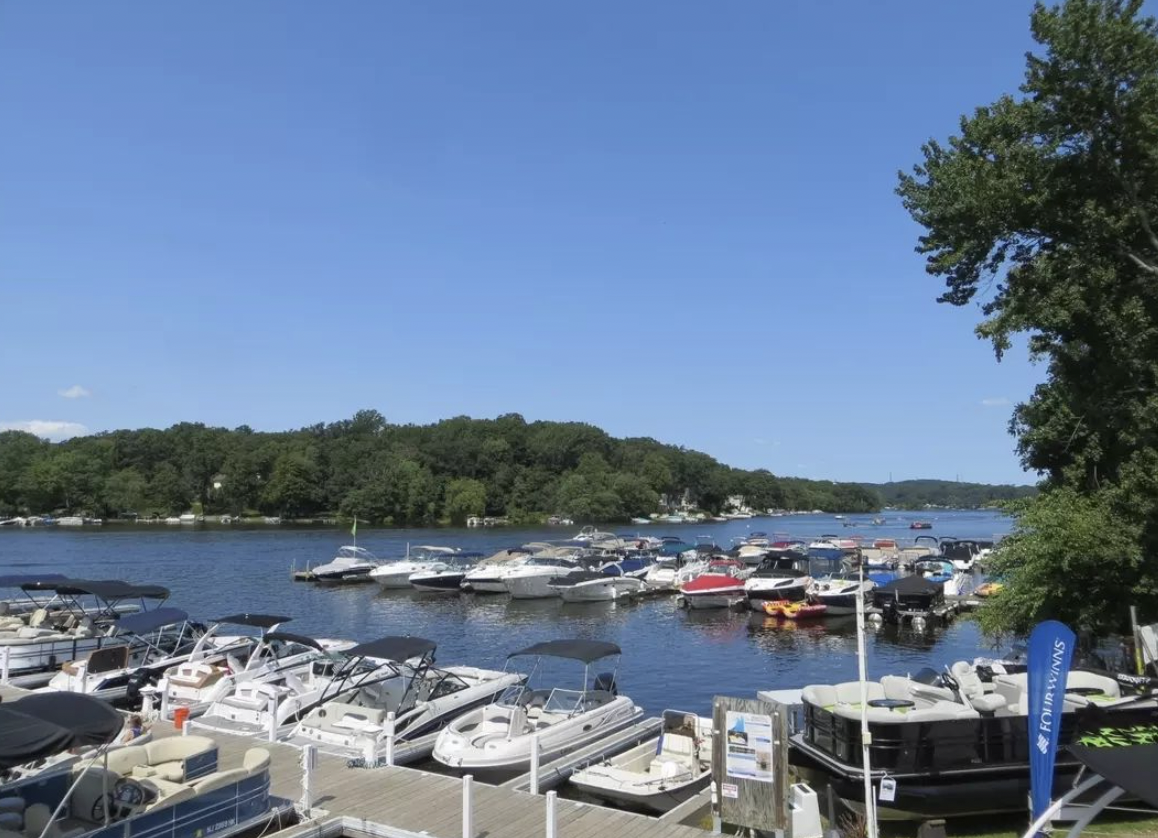 Lake Hoptacong marina nj mom