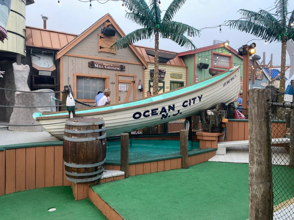 Ocean City boardwalk mini golf