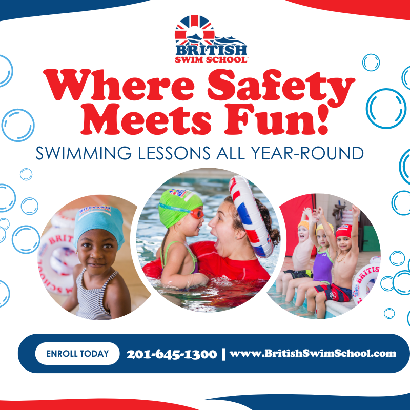 back to school in new jersey British Swim School nj mom