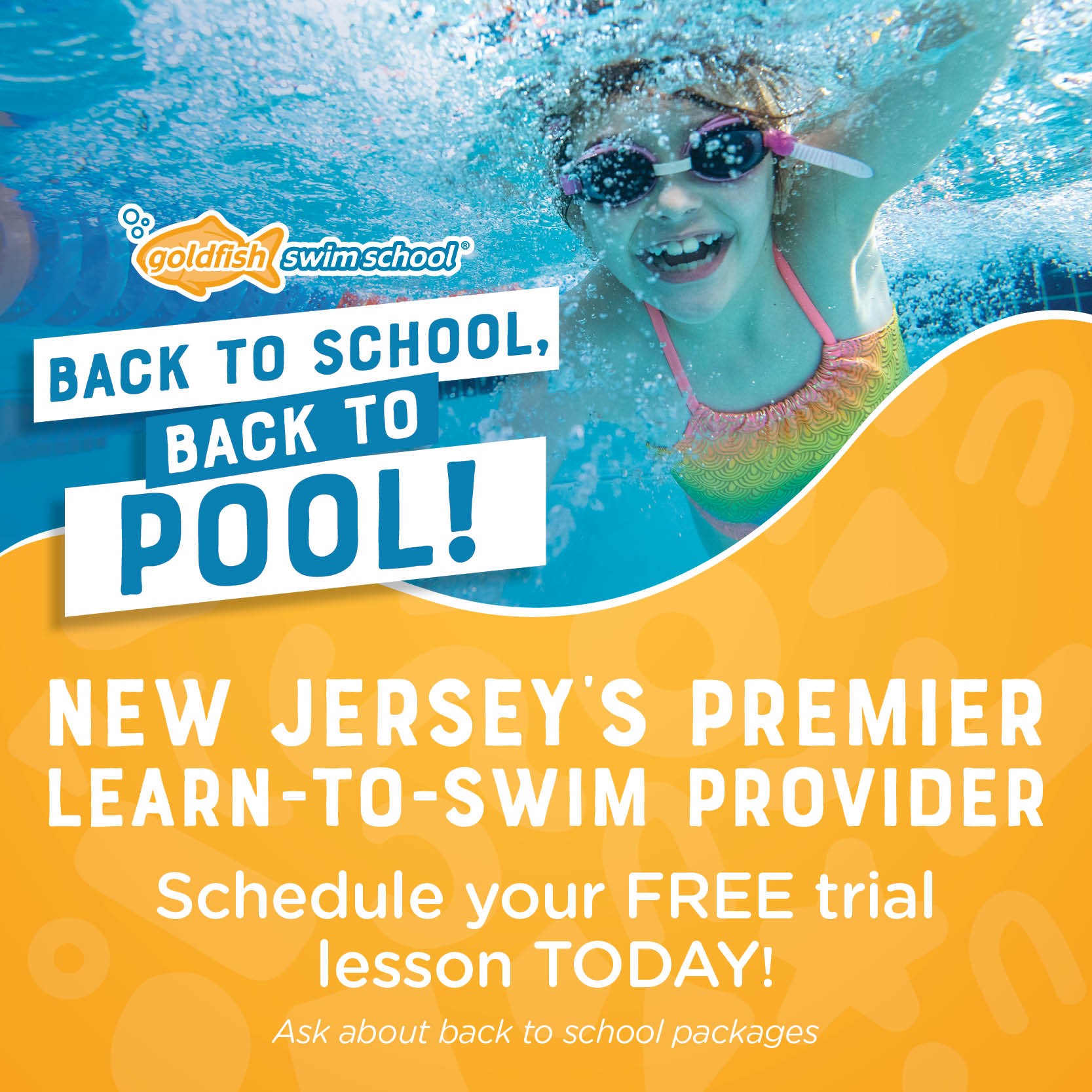 back to school in new jersey goldfish swim school nj mom