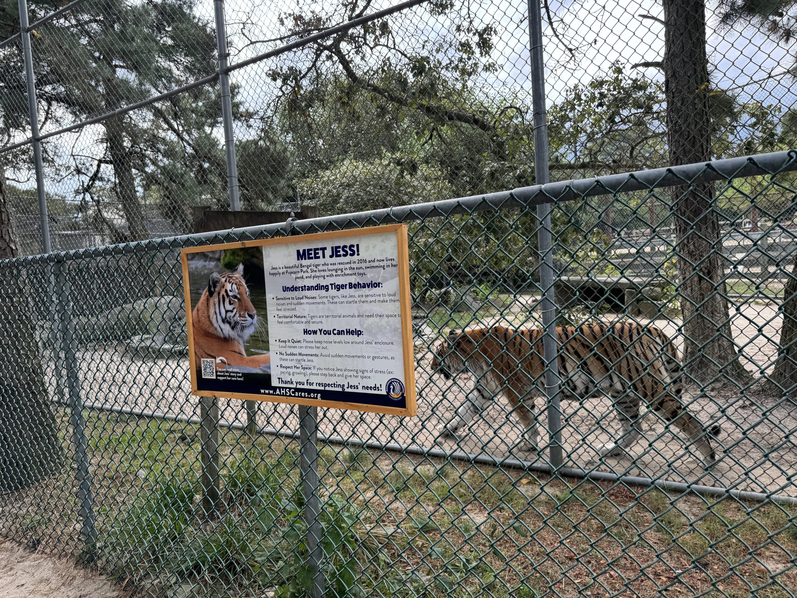 Popcorn Park Zoo Jess nj mom