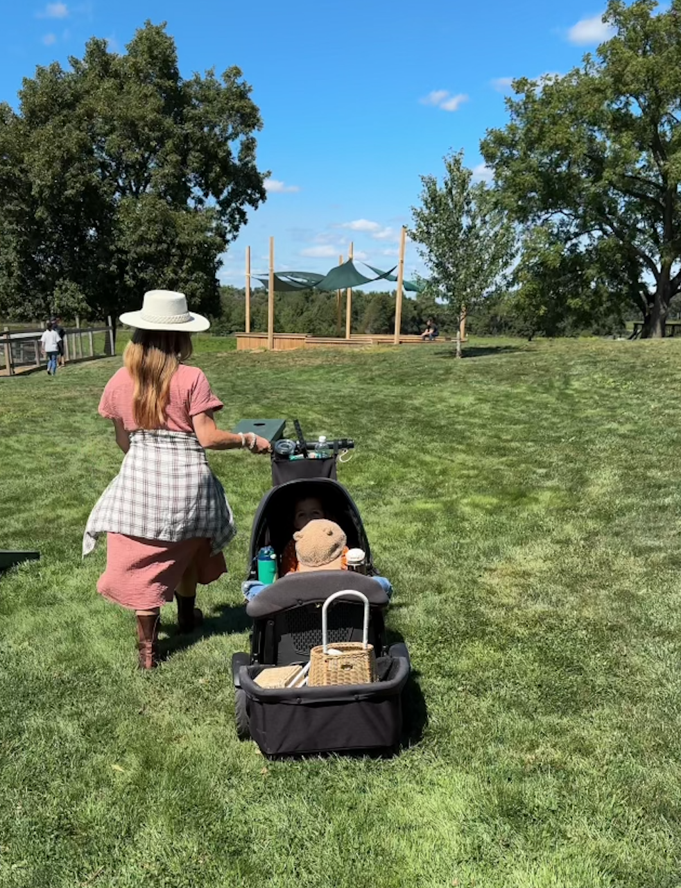 Locust Hall Farm walk nj mom