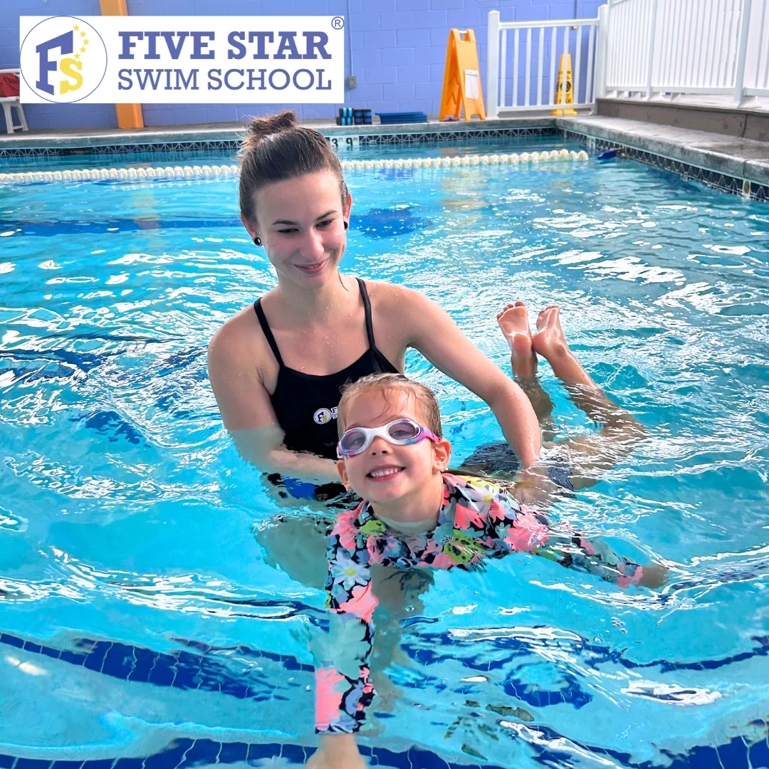 Five Star Swim School girls nj mom