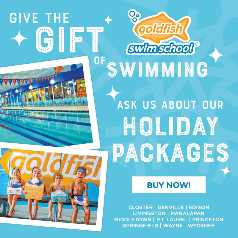 Goldfish Swim School gift guide 2024 nj mom