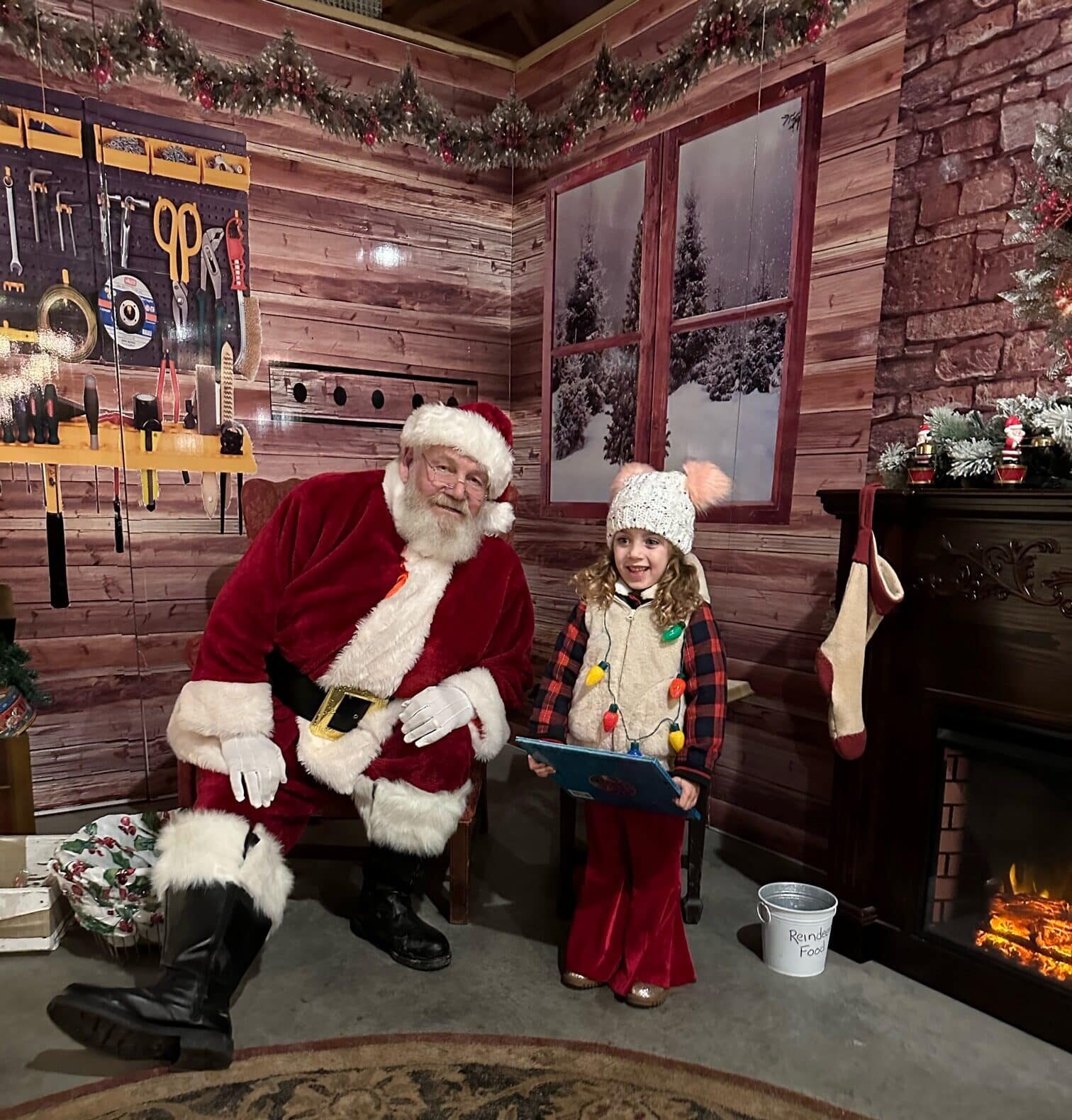 Allaire Community Farm Santa nj mom