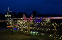 Holland Ridge Farms U pick Winter Wonderland windmill nj mom