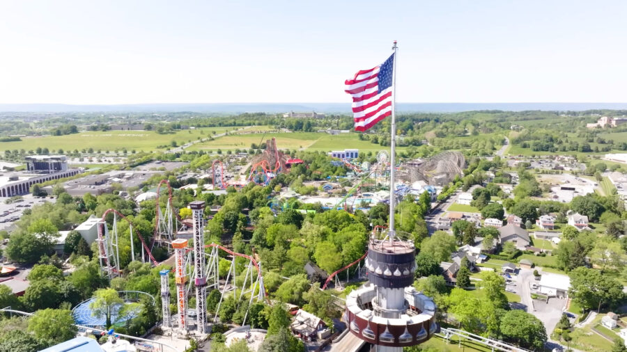 Hersheypark.Aerial nj mom