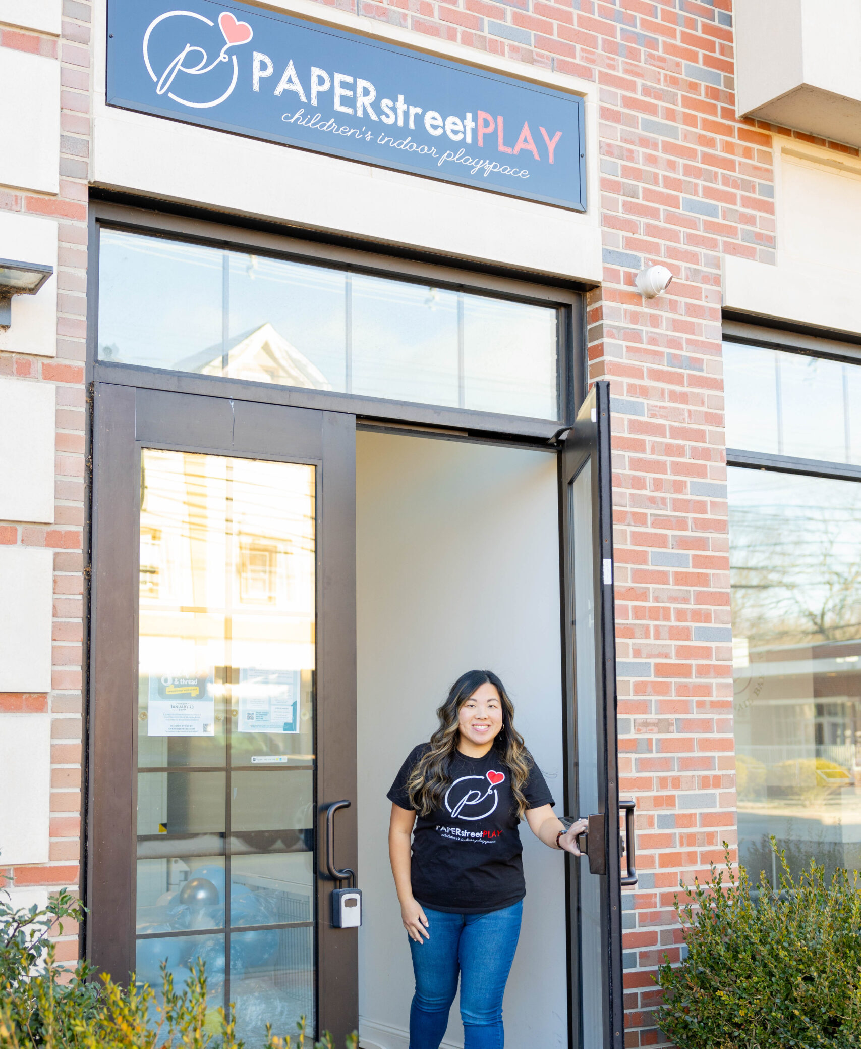 Jenn Chan, Paper Street Play door nj mom