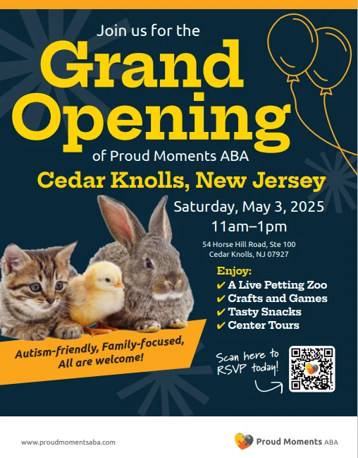Proud Moments Grand Opening – Kids Party Cedar Knolls