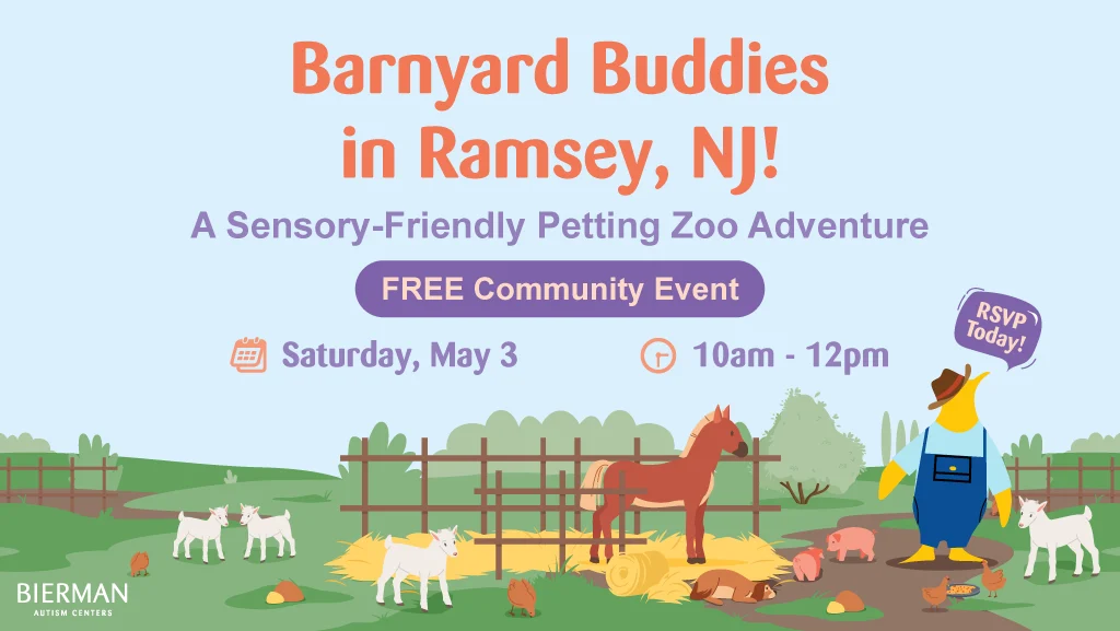Barnyard Buddies is Coming to Ramsey—Join Us for a Sensory-Friendly Petting Zoo!