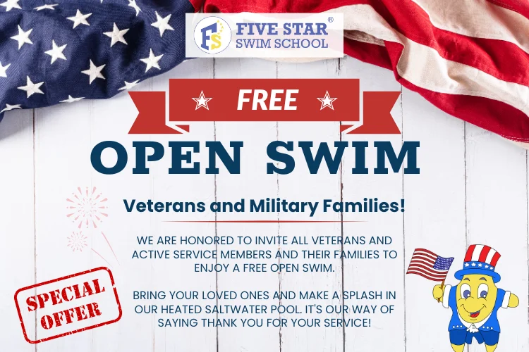 Memorial Day Special Open Swim at Five Star Swim School – East Brunswick NJ