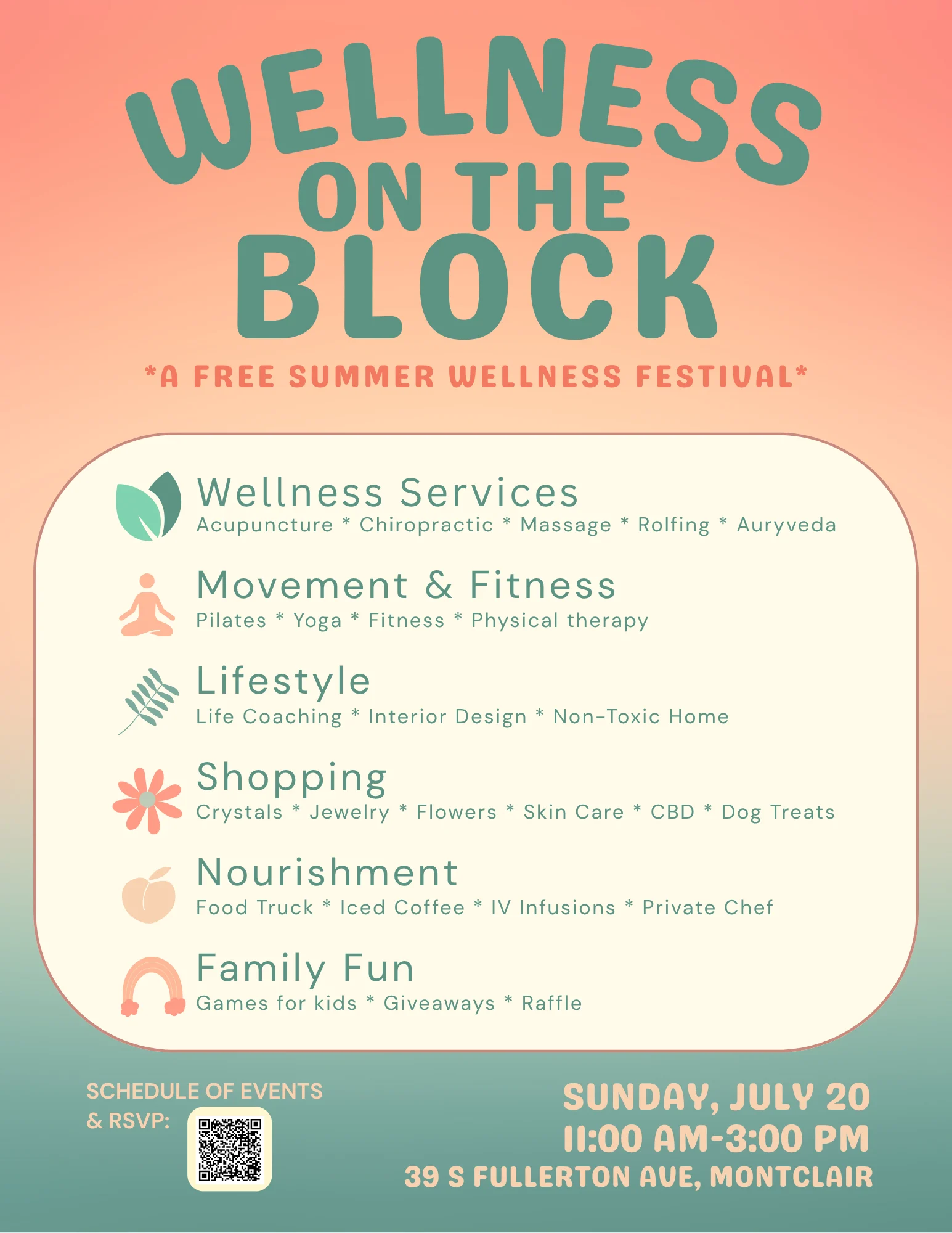 Wellness on the Block Party
