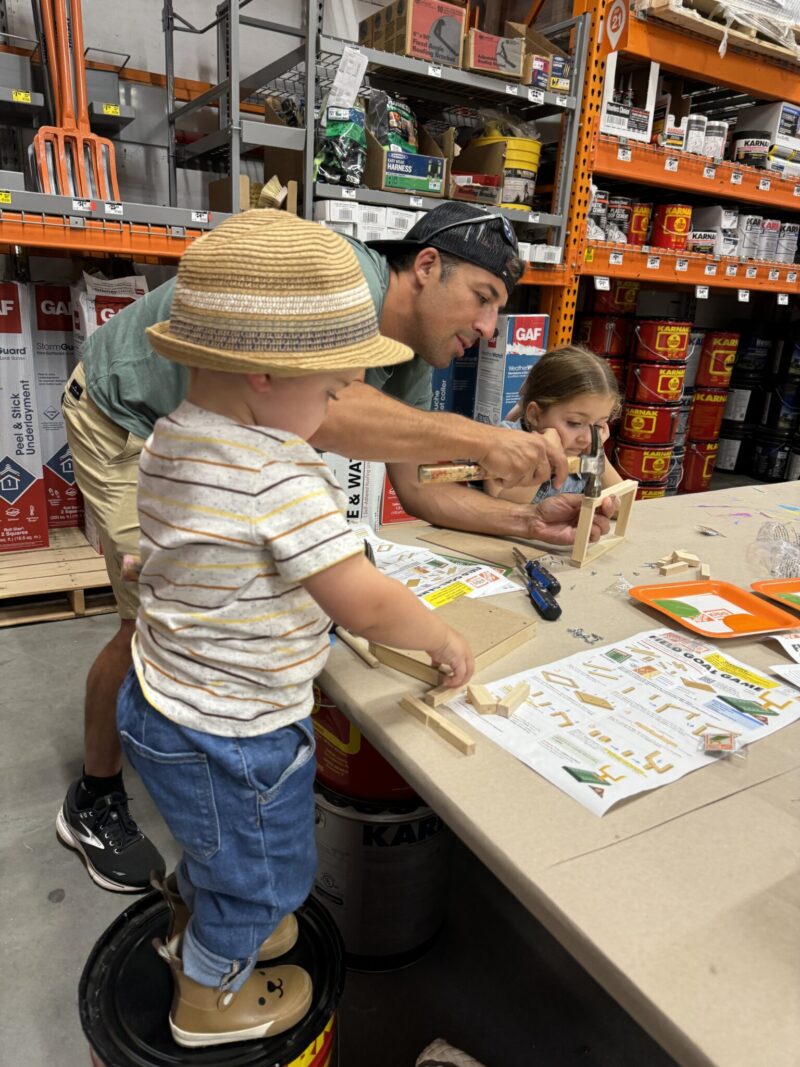 Home Depot build nj mom