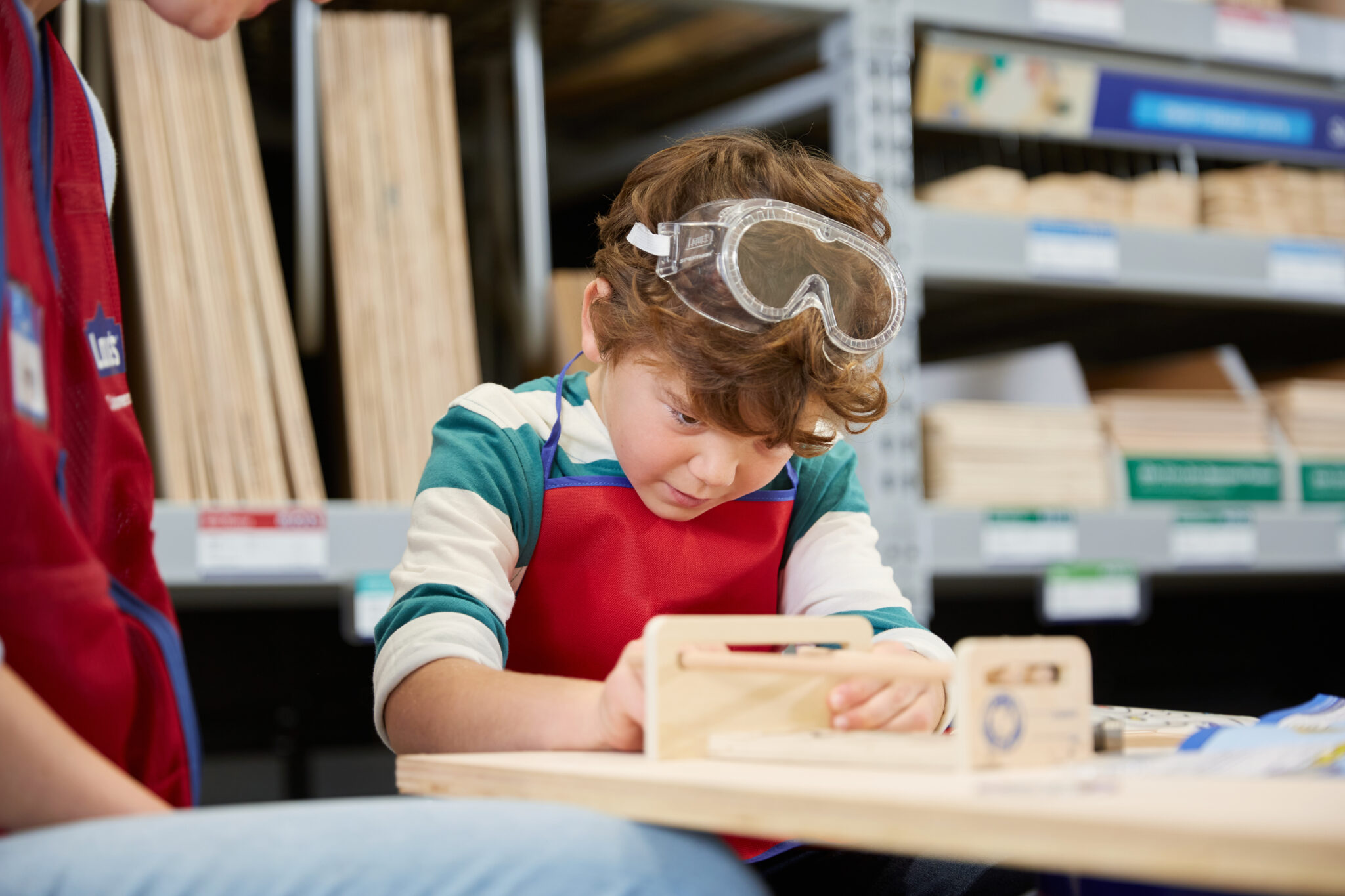 Lowe's goggles nj mom