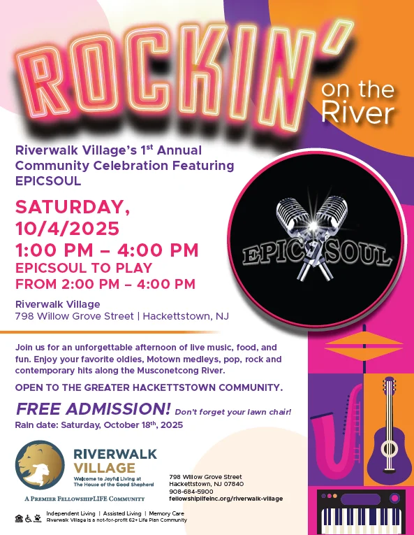 Riverwalk Village at The House of the Good Shepard Hosts Inaugural Rockin’ on the River Event Featuring EPICSOUL