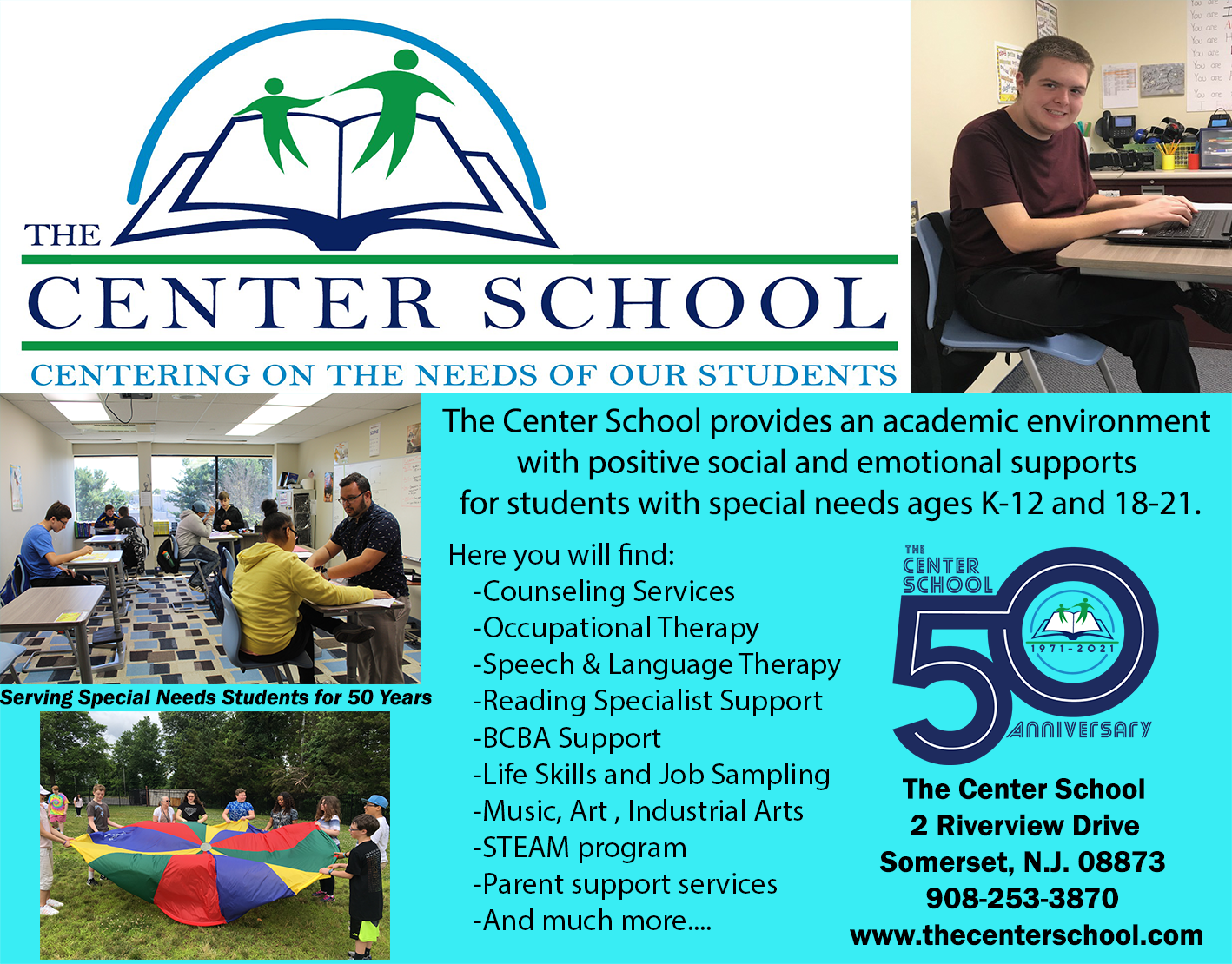 center school private nj mom