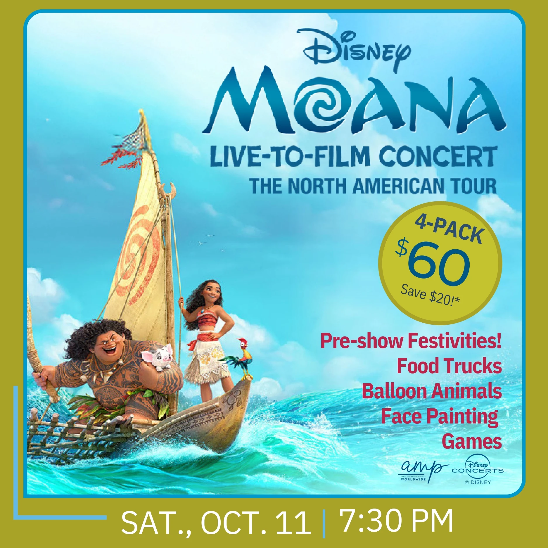 MOANA Live-to-Film Concert