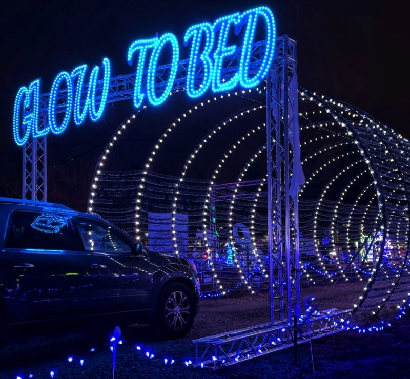 Glow to bed entrance nj mom