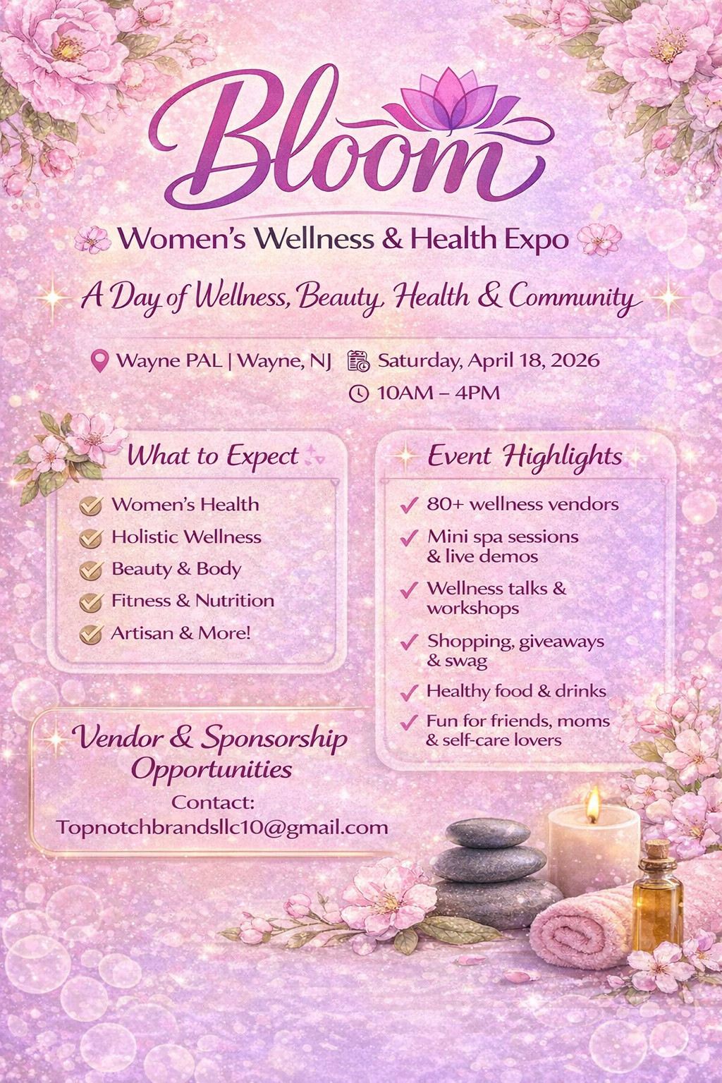 BLOOM – Women’s Health & Wellness Expo – North NJ