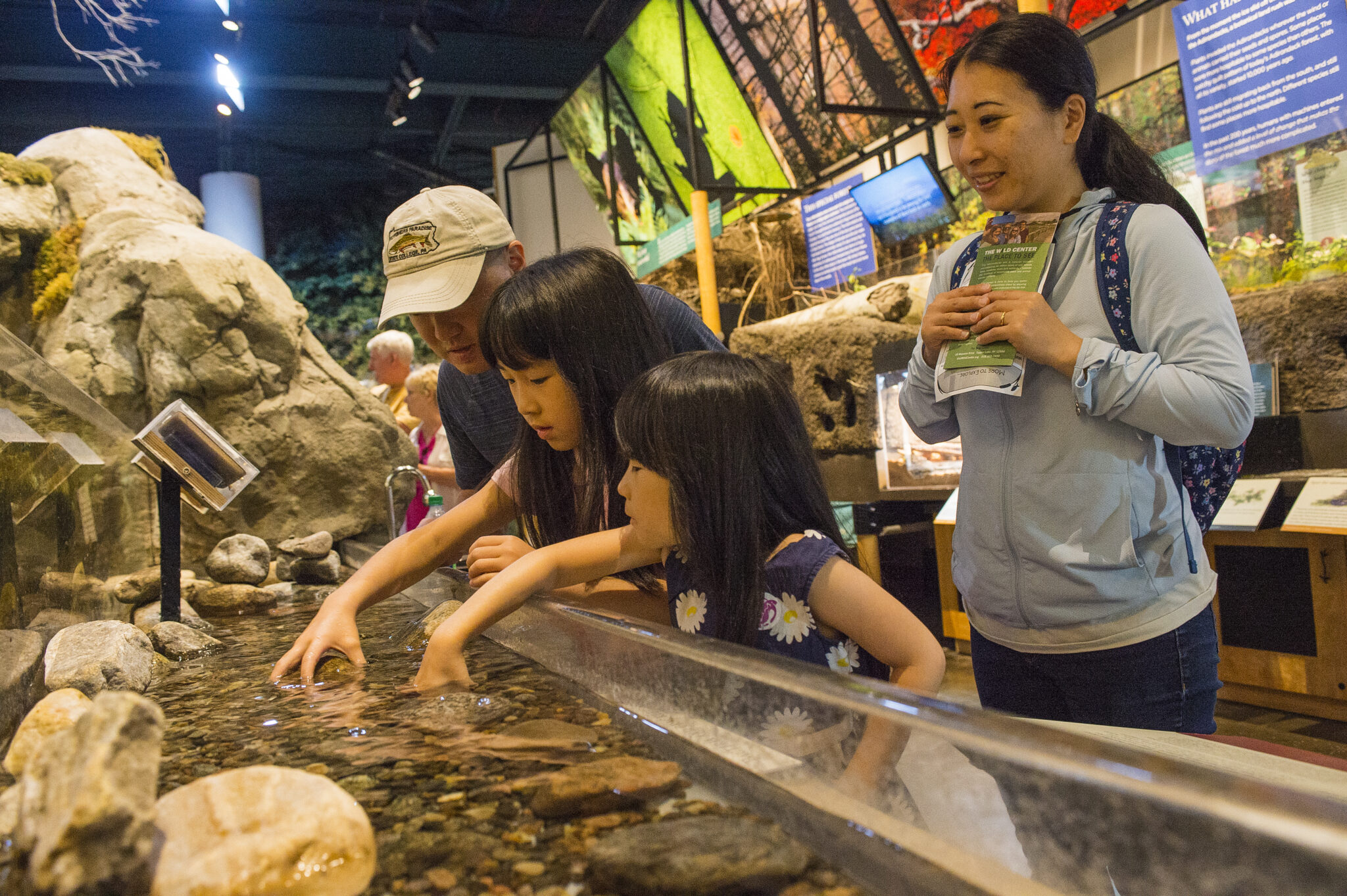 NY Aquarium Exhibits in Wild Center nj mom