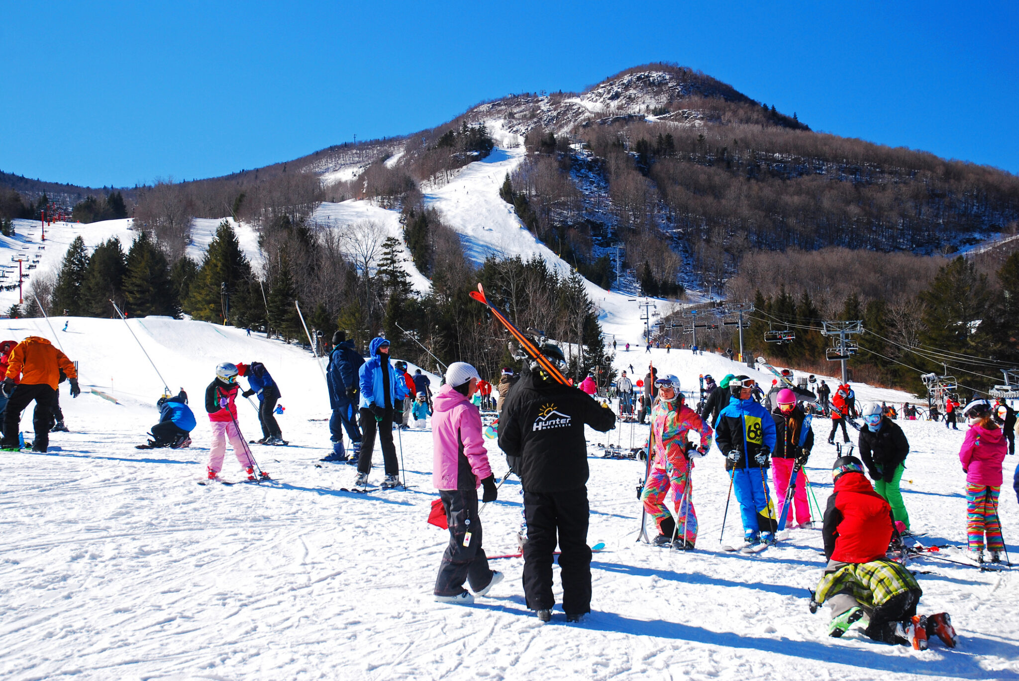 Hunter ny ski ny mom