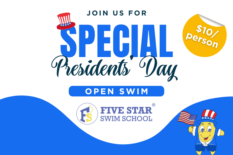 President’s Day Special Open Swim at Five Star Swim School – Cherry Hill