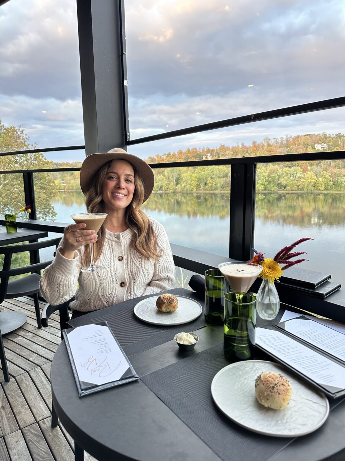 River House at Odette's cheers nj mom