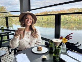 River House at Odette's cheers nj mom