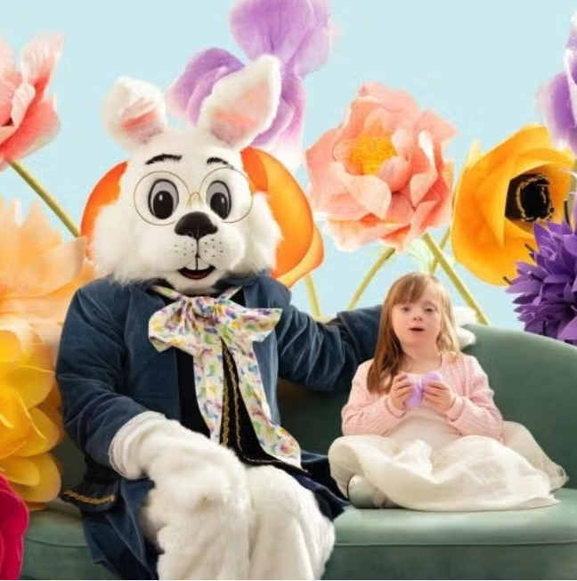 Hop to It! A Beloved Tradition Returns – Menlo Park Mall Caring Bunny