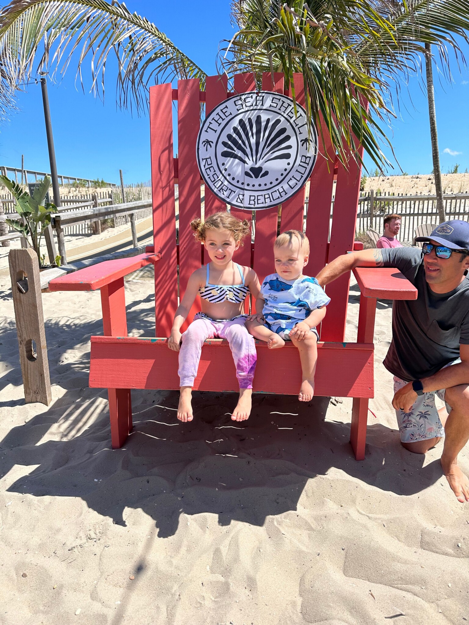 Sea Shell Resort chair nj mom