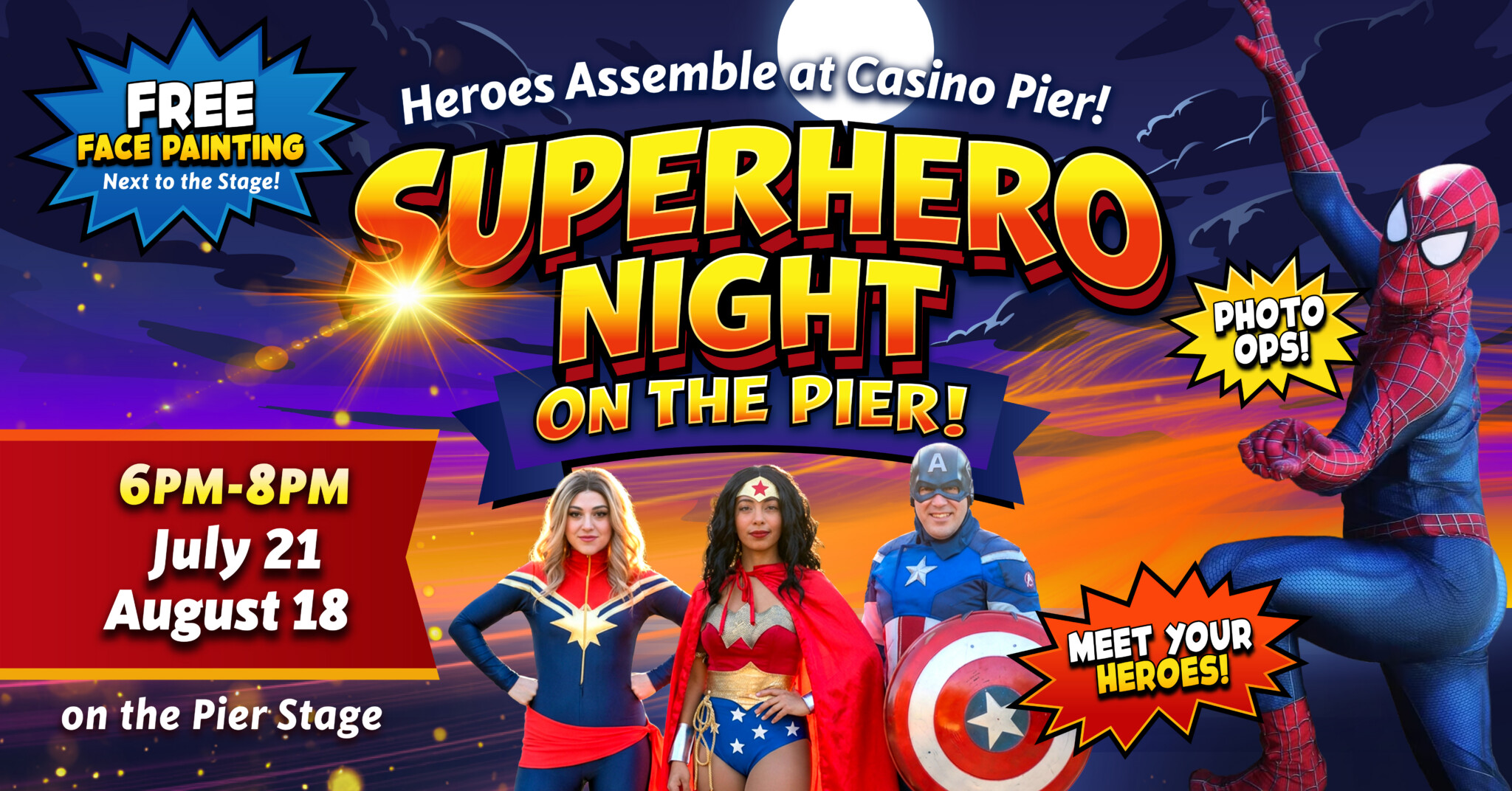 Superhero Night