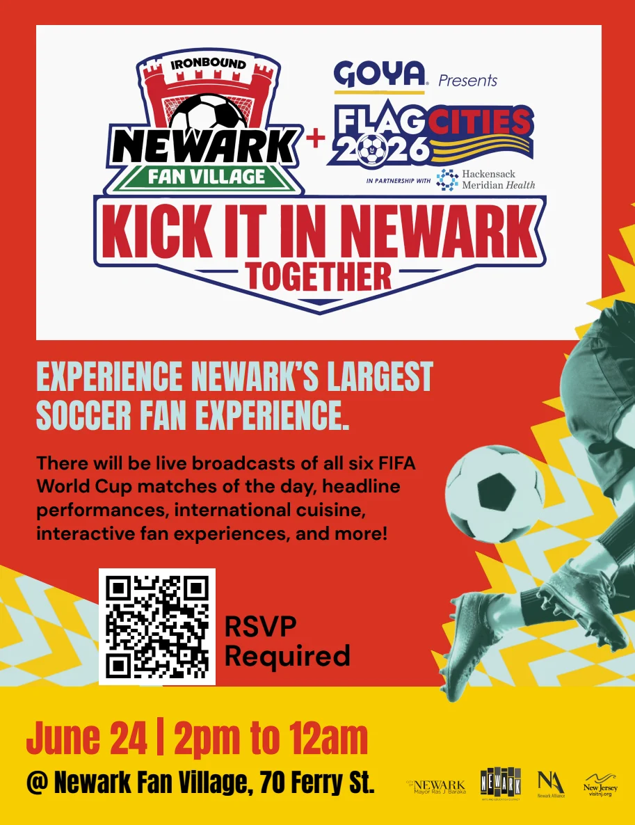 Kick it in Newark Together: Flag Cities x Newark Fan Village