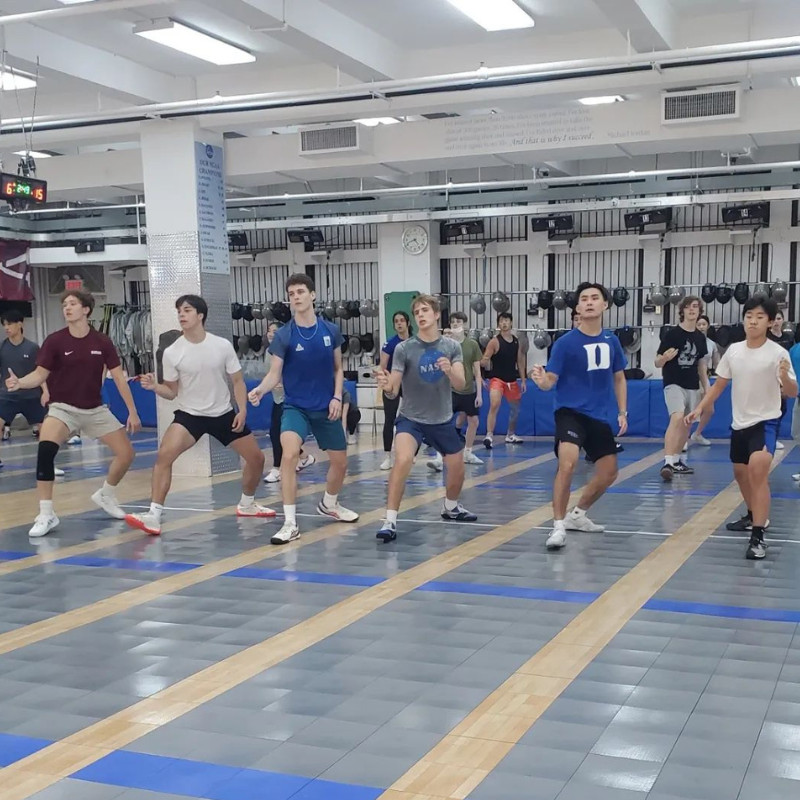 Manhattan Fencing practice 2026