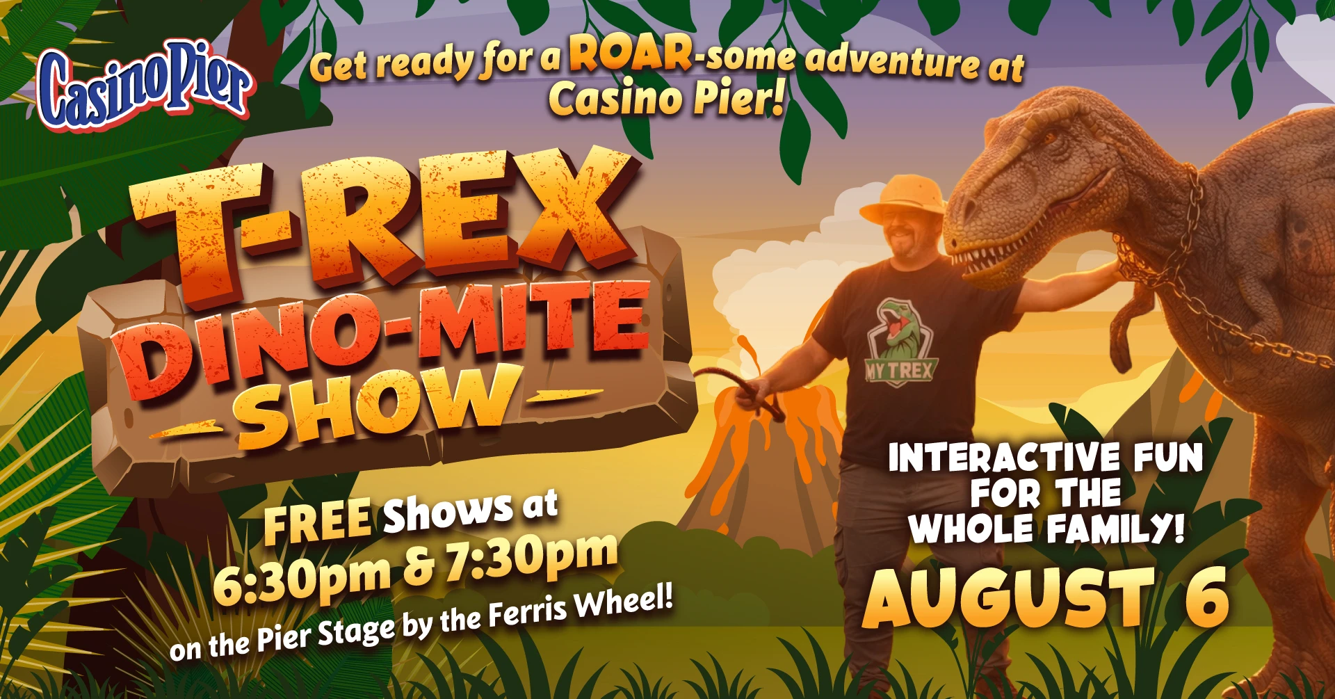 T-Rex Dino-Mite Show