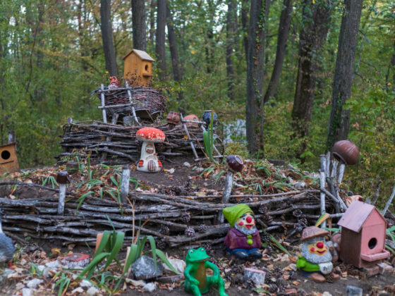 fairy house on the south mountain fairy trail in nj