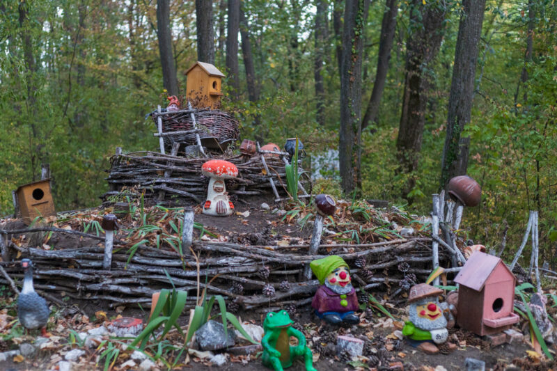 fairy house on the south mountain fairy trail in nj
