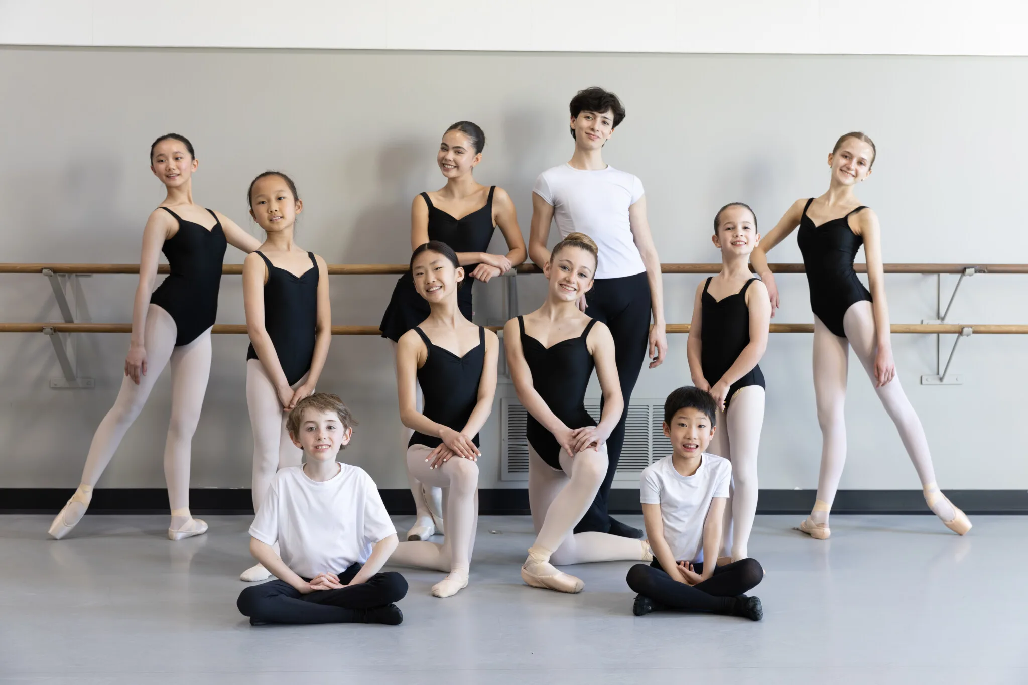 Princeton Ballet School group NJ MOM. Photo by Megan Teat Photography.
