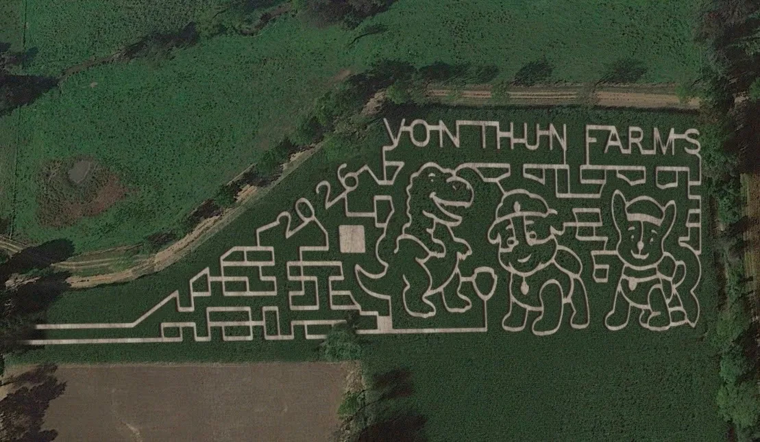 Von Thun Corn Maze nj mom