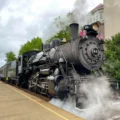 Black River & Western Railroad black train nj mom
